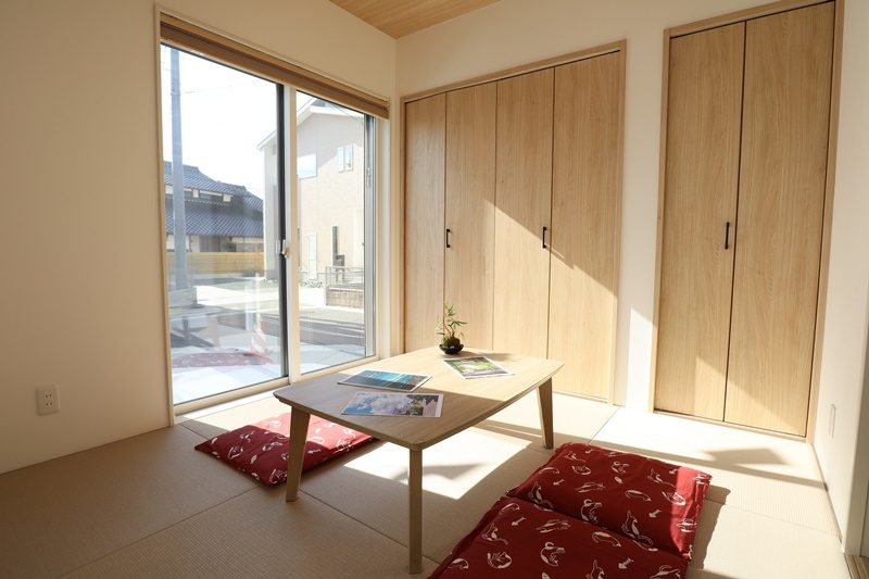 熊本市北区植木町　7号地モデルハウス　新築一戸建て　和室